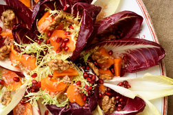 Image for Persimmon Salad with Pomegranate and Walnuts