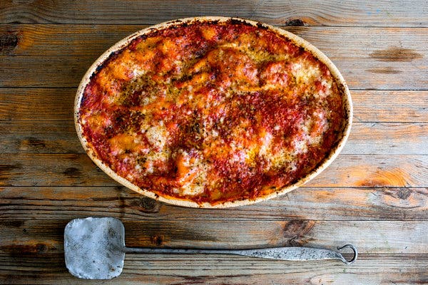 Lasagna With Spinach and Wild Mushrooms