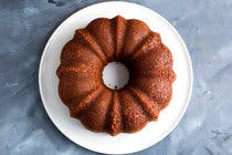 Walnut Apricot Bundt Cake