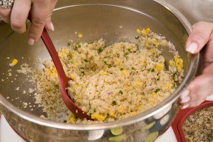 Quinoa With Thai Flavors