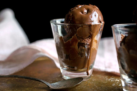 Image for Dark Chocolate Mint Sorbet