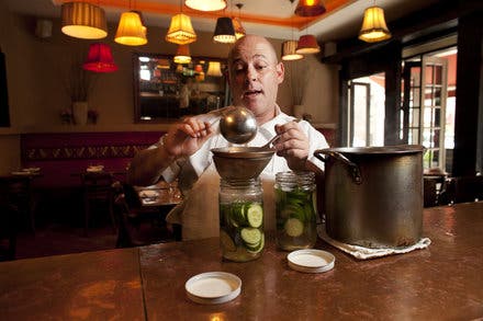 Tarragon Cucumber Pickles