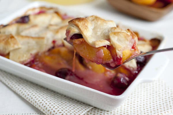 Stone Fruit Patchwork Bake