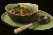 Salmon With Ginger And Lemon Grass Broth