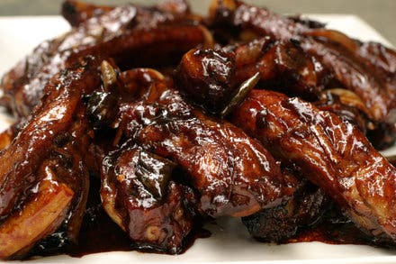Pineapple And Molasses Spareribs