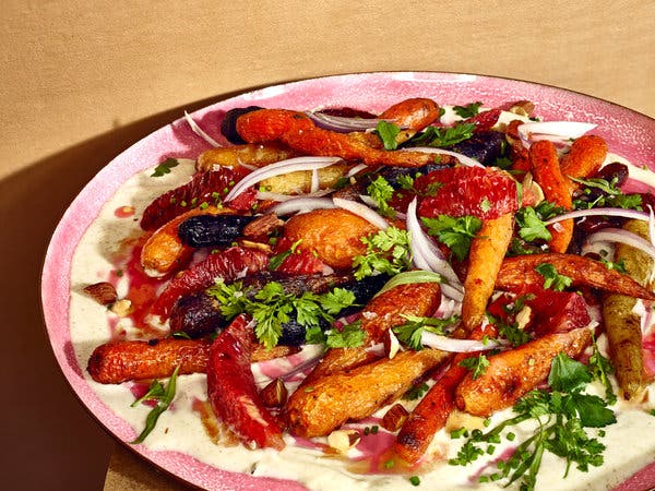 Ludo Lefebvre’s Roasted-Carrot Salad