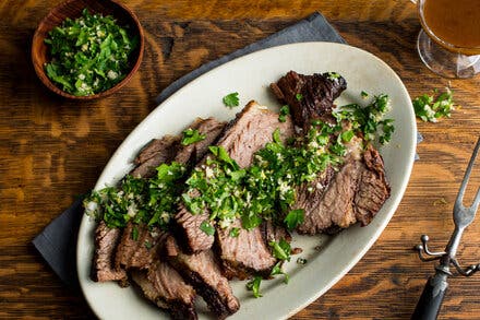 Brisket With Horseradish Gremolata