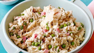 Image for Creamed Rice With English Peas and Country Ham