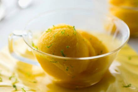 Mango Lime Sorbet