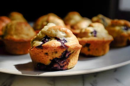 Simple Blueberry Muffins