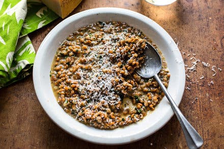 Einkorn Risotto With Fresh Herbs