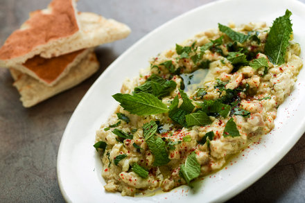 Image for Smoky Eggplant Salad With Yogurt and Mint