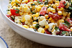 Image for Corn Salad With Tomatoes, Feta and Mint