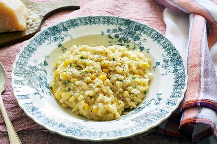 Corn Risotto