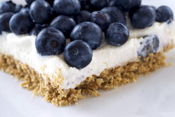Image for No-Bake Blueberry Cheesecake Bars