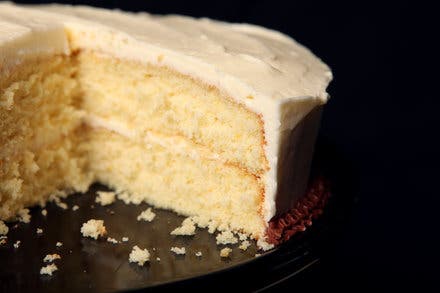 Citrus Layer Cake With Orange and Chocolate Frosting