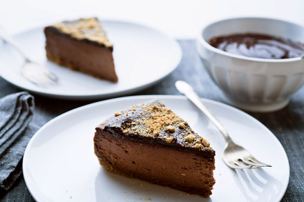 Image for Chocolate Cheesecake With Graham Cracker Crunch