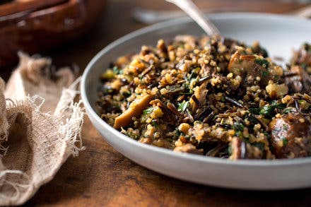 Wild Rice and Quinoa Stuffing