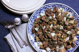 Image for Pork Braised With Turnips and Marjoram