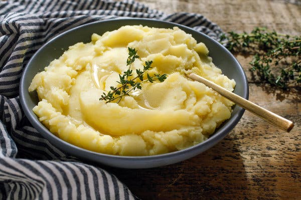 Olive Oil Mashed Potatoes