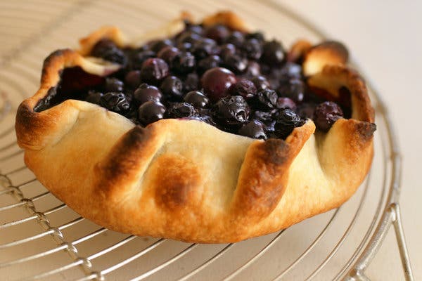 Summer Berry Crostata With Lemon Curd