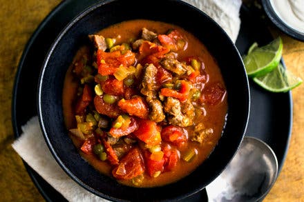 Lamb Chili With Lentils