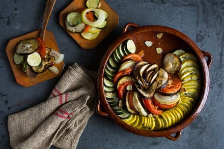 Squash, Eggplant and Tomato Tian