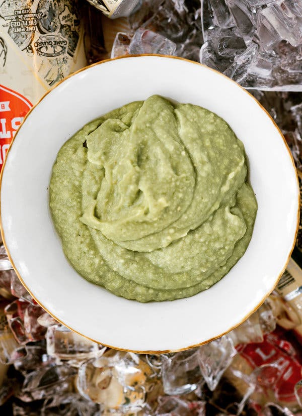 Green-Peppercorn Guacamole