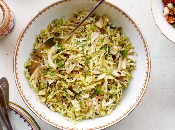 Savory Burmese Slaw