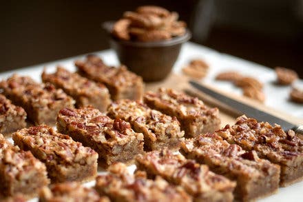 Maple Shortbread Bars