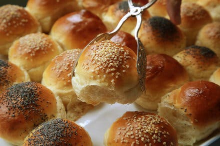 Soft White Dinner Rolls