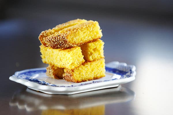 Thin and Crispy Cornbread