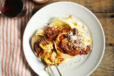 Jamie Oliver’s Pappardelle With Beef Ragu