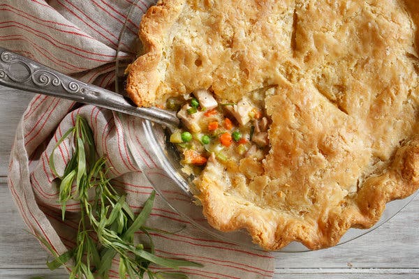 Chicken-Tarragon Pot Pie