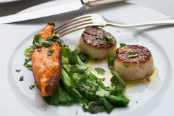 Image for Seared Sea Scallops With Ginger-Lime Butter