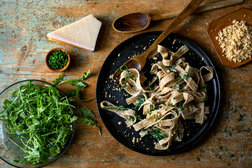 Image for Whole Wheat Pappardelle With Fava Purée