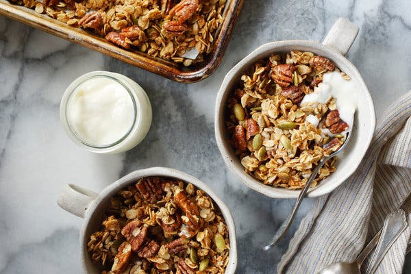 Seeded Pecan Granola