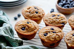 Image for Whole Grain Blueberry Muffins With Orange Streusel
