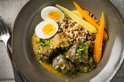 Image for Braised Lamb With Egg and Lemon