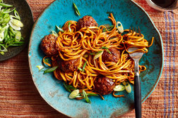 Image for Korean Meatballs and Noodles