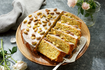 Image for Lemon-Frosted Pistachio Cake