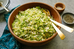 Image for Lemony Brussels Sprout Slaw