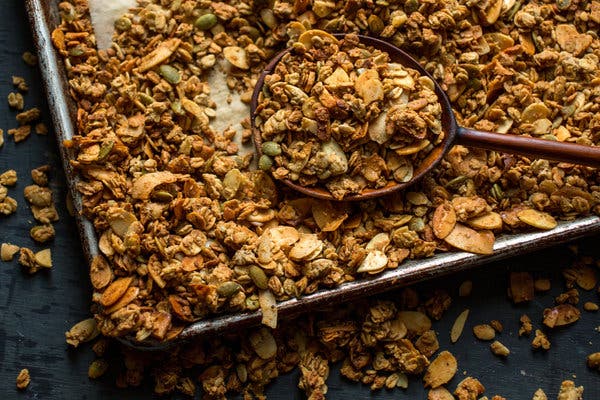 Coconut Almond Cluster Granola