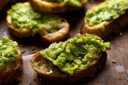 Image for Mashed Fava Bean Toasts