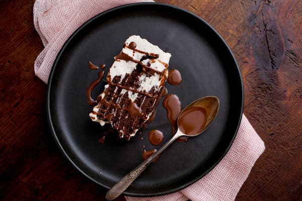 Chocolate-Butterscotch Icebox Cake