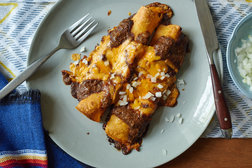 Image for Cheese Enchiladas With Chili Gravy