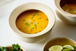 Image for Carrot Soup With Ginger, Turmeric and Lime