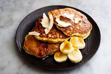 Coconut-Banana Pancakes