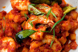 Image for Shrimp and Potatoes in Sambal (Sambal Goreng Kentang Udang)