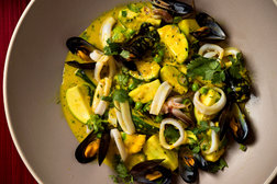 Image for Summer Squash Curry, Shellfish Optional